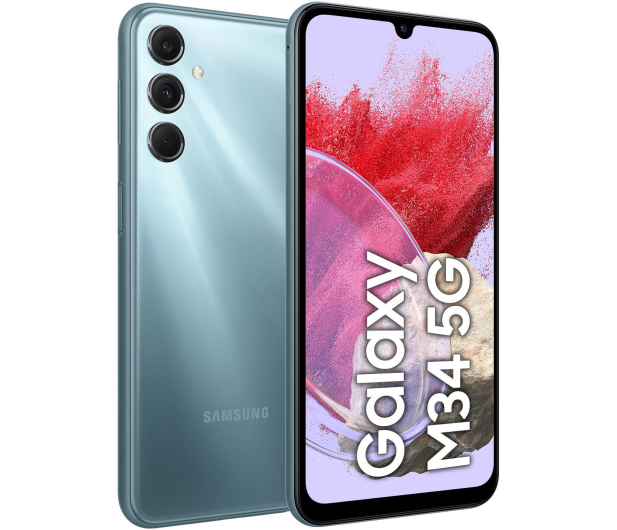 SAMSUNG Galaxy M34 5G 6/128GB Niebieski (M346B) - 1190000 - zdjęcie 2